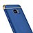 Luxury Metal Frame and Plastic Back Case for Samsung Galaxy S7 Edge G935F Blue