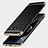 Luxury Metal Frame and Plastic Back Case for Samsung Galaxy S8 Black