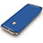 Luxury Metal Frame and Plastic Back Case M02 for Huawei P9 Blue