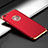 Luxury Metal Frame and Plastic Back Case M06 for Apple iPhone 6S Red