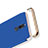 Luxury Metal Frame and Plastic Back Case with Finger Ring Stand for Huawei Nova 2i Blue