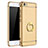 Luxury Metal Frame and Plastic Back Case with Finger Ring Stand for Xiaomi Mi 5 Gold