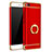 Luxury Metal Frame and Plastic Back Case with Finger Ring Stand for Xiaomi Mi 5S 4G Red