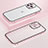 Luxury Metal Frame and Plastic Back Cover Case Bling-Bling LF1 for Apple iPhone 13 Pro