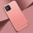 Luxury Metal Frame and Plastic Back Cover Case for Huawei Nova 8 SE 4G Rose Gold