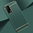 Luxury Metal Frame and Plastic Back Cover Case for Oppo K9 5G Green
