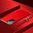 Luxury Metal Frame and Plastic Back Cover Case for Oppo Reno6 5G Red