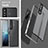 Luxury Metal Frame and Plastic Back Cover Case for Sony Xperia 1 IV SO-51C