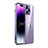 Luxury Metal Frame and Plastic Back Cover Case JB1 for Apple iPhone 15 Pro Max Purple