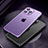 Luxury Metal Frame and Plastic Back Cover Case JL2 for Apple iPhone 13 Pro Max