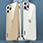 Luxury Metal Frame and Plastic Back Cover Case JL3 for Apple iPhone 14 Pro