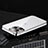 Luxury Metal Frame and Plastic Back Cover Case LF5 for Apple iPhone 13 Pro Silver