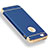 Luxury Metal Frame and Plastic Back Cover Case M01 for Apple iPhone 5 Blue