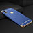 Luxury Metal Frame and Plastic Back Cover Case M01 for Huawei Honor 8X Blue