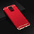 Luxury Metal Frame and Plastic Back Cover Case M01 for Huawei Nova 5i Pro Red