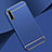 Luxury Metal Frame and Plastic Back Cover Case M01 for Huawei P smart S Blue