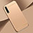 Luxury Metal Frame and Plastic Back Cover Case M01 for Huawei P smart S Gold