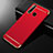 Luxury Metal Frame and Plastic Back Cover Case M01 for Oppo A31 Red