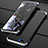 Luxury Metal Frame and Plastic Back Cover Case M01 for Oppo K1 Silver