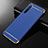 Luxury Metal Frame and Plastic Back Cover Case M01 for Oppo K5 Blue