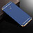 Luxury Metal Frame and Plastic Back Cover Case M01 for Samsung Galaxy Note 9 Blue