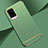 Luxury Metal Frame and Plastic Back Cover Case M01 for Vivo V20 Pro 5G Matcha Green