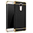 Luxury Metal Frame and Plastic Back Cover Case M01 for Xiaomi Redmi Note 3 MediaTek Black