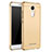 Luxury Metal Frame and Plastic Back Cover Case M01 for Xiaomi Redmi Note 3 MediaTek Gold