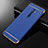 Luxury Metal Frame and Plastic Back Cover Case M05 for Oppo Reno2 Blue