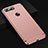 Luxury Metal Frame and Plastic Back Cover Case T01 for Huawei Honor V20 Rose Gold