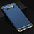 Luxury Metal Frame and Plastic Back Cover Case T01 for Samsung Galaxy S10e Blue