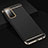Luxury Metal Frame and Plastic Back Cover Case T02 for Huawei P40 Lite 5G Black