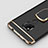 Luxury Metal Frame and Plastic Back Cover Case with Finger Ring Stand A01 for Huawei Mate 20 X