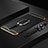 Luxury Metal Frame and Plastic Back Cover Case with Finger Ring Stand A01 for Oppo Reno Ace