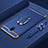 Luxury Metal Frame and Plastic Back Cover Case with Finger Ring Stand A01 for Xiaomi Redmi 8A