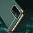 Luxury Metal Frame and Plastic Back Cover Case with Finger Ring Stand P02 for OnePlus Nord N200 5G