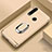 Luxury Metal Frame and Plastic Back Cover Case with Finger Ring Stand T01 for Huawei Honor 20 Lite