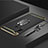 Luxury Metal Frame and Plastic Back Cover Case with Finger Ring Stand T01 for Huawei P20 Lite (2019) Black