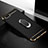 Luxury Metal Frame and Plastic Back Cover Case with Finger Ring Stand T01 for Oppo K1