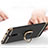 Luxury Metal Frame and Plastic Back Cover Case with Finger Ring Stand T01 for Xiaomi Mi 9T