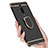 Luxury Metal Frame and Plastic Back Cover Case with Finger Ring Stand T01 for Xiaomi Mi 9T