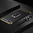 Luxury Metal Frame and Plastic Back Cover Case with Finger Ring Stand T02 for Oppo K1