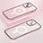 Luxury Metal Frame and Plastic Back Cover Case with Mag-Safe Magnetic Bling-Bling LF1 for Apple iPhone 13