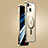 Luxury Metal Frame and Plastic Back Cover Case with Mag-Safe Magnetic JB1 for Apple iPhone 14 Plus