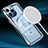 Luxury Metal Frame and Plastic Back Cover Case with Mag-Safe Magnetic LF2 for Apple iPhone 13 Pro