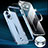 Luxury Metal Frame and Plastic Back Cover Case with Mag-Safe Magnetic LF3 for Apple iPhone 13