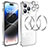 Luxury Metal Frame and Plastic Back Cover Case with Mag-Safe Magnetic LF3 for Apple iPhone 14 Pro