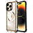 Luxury Metal Frame and Plastic Back Cover Case with Mag-Safe Magnetic LF4 for Apple iPhone 14 Pro