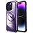 Luxury Metal Frame and Plastic Back Cover Case with Mag-Safe Magnetic LF4 for Apple iPhone 14 Pro