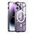 Luxury Metal Frame and Plastic Back Cover Case with Mag-Safe Magnetic LK1 for Apple iPhone 14 Pro